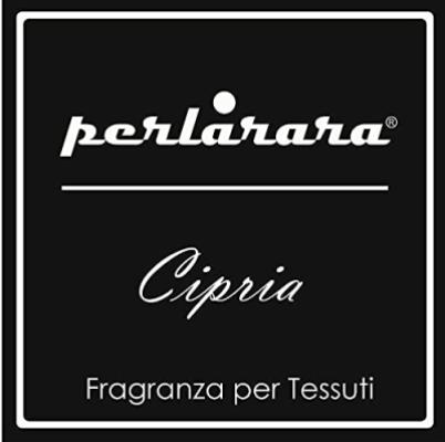 Perlarara Essenza Spray Fragranza per Tessuti Profumatore Ambiente Antimacchia Naturale Cipria_