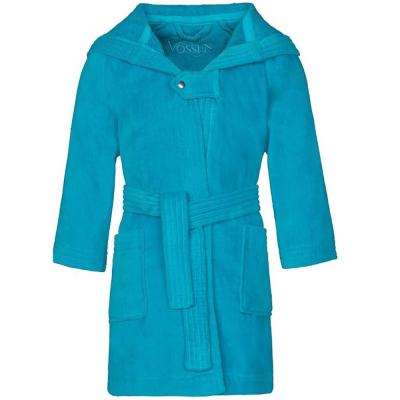 Vossen - Accappatoio in Spugna Bambino Turquoise 557 - 5/6 anni