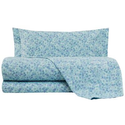 Mirabello Completo Copripiumino In Percalle di Cotone Letto una Piazza Jolie Rose U02