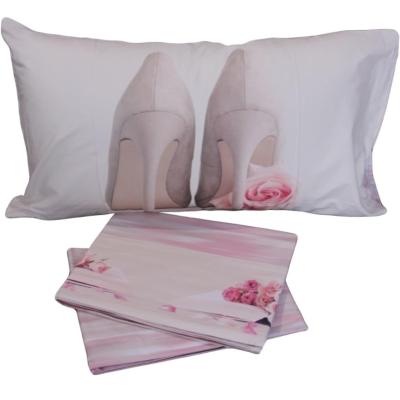 Cogal Completo Letto Singolo Cotone, Stampa Digitale Lenzuolo sopra, sotto con angoli e federa_