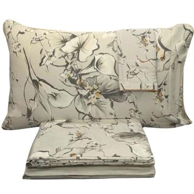 Cogal Completo Letto Matrimoniale Puro Raso di Cotone, Premium 6137 Promo_