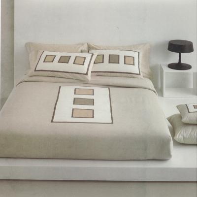 Bedart Completo Letto Matrimoniale Percalle di Cotone Smart 002 Beige_