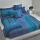 BedArt Carrara Completo Copripiumino Singolo Doubleface Percalle di Cotone Must 002 Blue