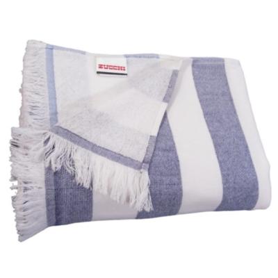 Zucchi Telo Mare in Spugna di Cotone Samo Blu_