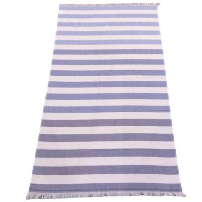 Zucchi Telo Mare in Spugna di Cotone Samo Blu_