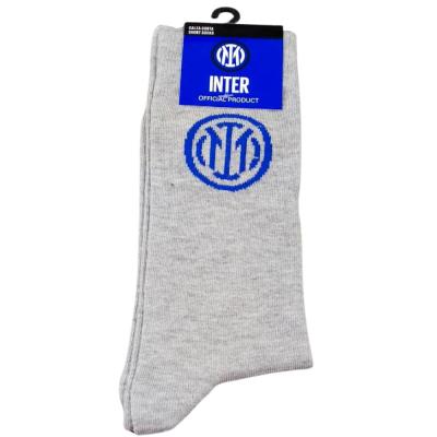 Inter Calzini Corti Bambino Ragazzo 604 Taglia 39/42 Grigio Melange