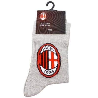 Milan Calzini Corti Bambino Ragazzo 601 Taglia 35/38 Grigio Melange