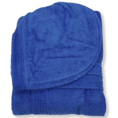 Happidea Accappatoio in Spugna di Cotone - XL - Royal 311