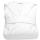 Happidea Accappatoio in Spugna di Cotone - S/M - Bianco 100
