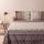 Bassetti Completo Letto Con Balza Copriletto Matrimoniale in cotone Nairobi M1