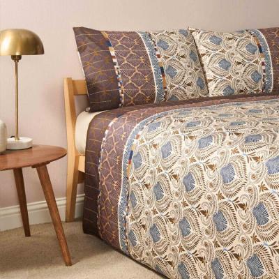Bassetti Granfoulard Completo Copripiumino Letto Matrimoniale in Percalle Nairobi M1_