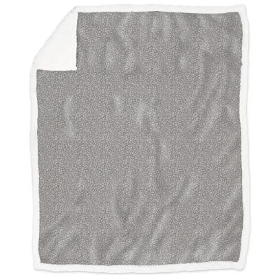 Daunex Plaid in Pile 130x160 cm Elegance Antracite
