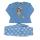 Gorjuss Santoro I Whish Blue - Pigiama lungo in cotone stampato 4 Anni