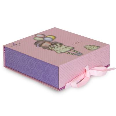 Gorjuss Santoro I Whish Blue - Pigiama lungo in cotone stampato 4 Anni_