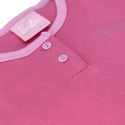 Barbie BR03 - Pigiama lungo in cotone Interlock 5/6 Anni_