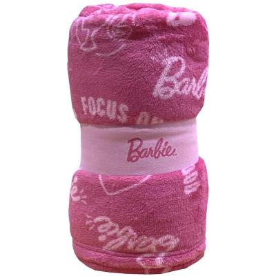 Barbie Plaid in Pile Barbie 130x160 cm_