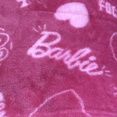 Barbie Plaid in Pile Barbie 130x160 cm_