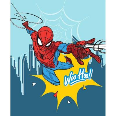 Marvel Plaid in Pile Spiderman 100x150 cm_