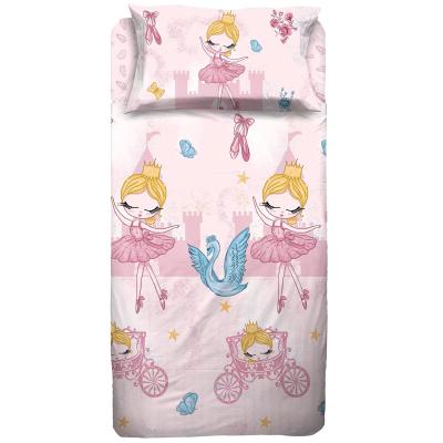 Ballet Completo Lenzuola in Cotone Singolo R368_