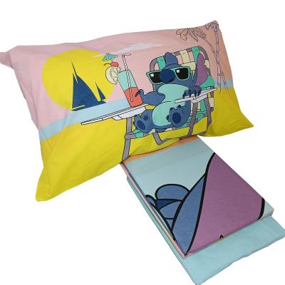 Disney Completo Lenzuola Lilo & Stitch in Cotone Singolo P030_