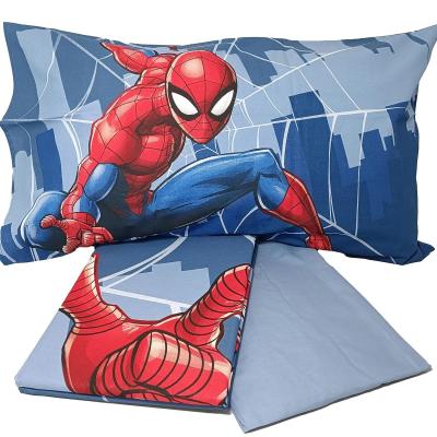 Marvel Completo Lenzuola Spiderman in Cotone Singolo P972_