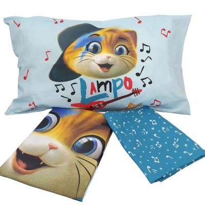 44 Gatti Completo Lenzuola Lampo in Cotone Singolo P215_