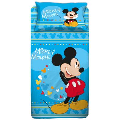 Disney Completo Lenzuola Mickey Mouse Topolino in Cotone Singolo P160_