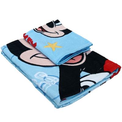 Disney Asciugamano Viso e Ospite Mickey Mouse Topolino in Spugna di Cotone_