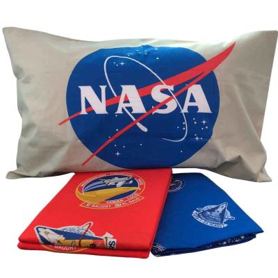 Nasa Completo Lenzuola in Cotone Piazza e Mezza R566_