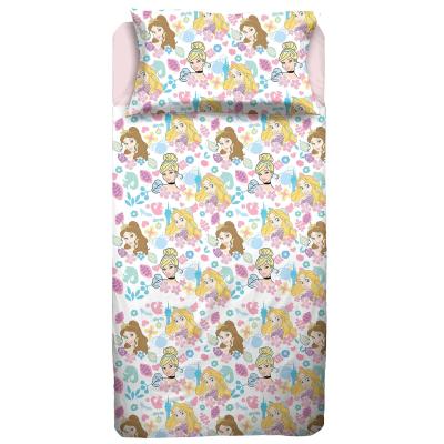 Disney Completo Lenzuola Principesse in Cotone Piazza e Mezza R259_