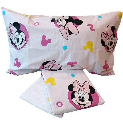 Disney Completo Lenzuola Minnie in Cotone Piazza e Mezza R280_