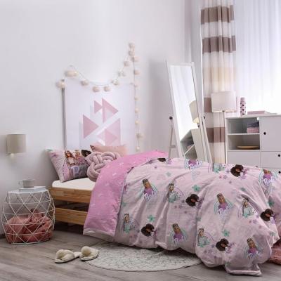 Barbie Parure Copripiumino Singolo in Cotone R488_