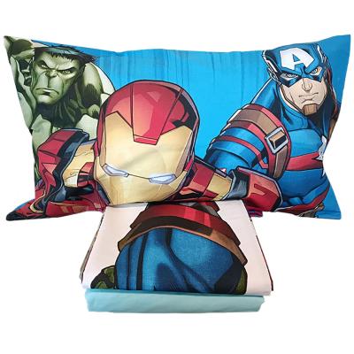 Marvel Completo Lenzuola Avengers in Cotone Singolo P989_