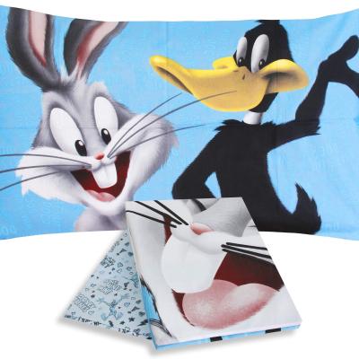 Warnet Bros Completo Lenzuola Looney Tunes in Cotone Singolo P178_