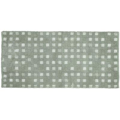 Comera Tappeto Bagno Zulema 65X140 Cm In Cotone Verde_