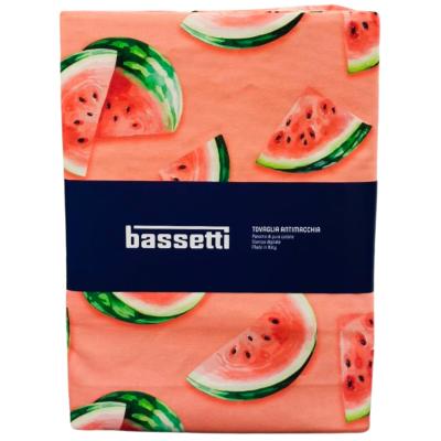 Bassetti Tovaglia in Panamino di puro Cotone Antimacchia Sugar Baby R1 140x180 cm_