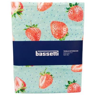 Bassetti Tovaglia in Panamino di puro Cotone Antimacchia Roxana T1 140x220 cm_