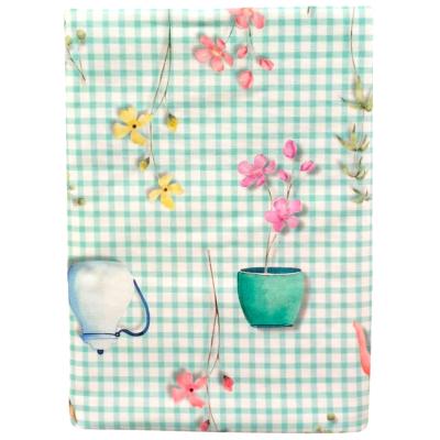 Bassetti Tovaglia in Panamino di puro Cotone Antimacchia Te oolong T1 140x180 cm_