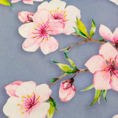 Bassetti Tovaglia in Panamino di puro Cotone Antimacchia Peach Blossom B1 140x220 cm_