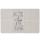 Perlarara Tappeto Bagno Rockstar 50X80 Cm In Cotone Panna