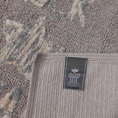 Perlarara Tappeto Bagno Rockstar 50X80 Cm In Cotone Tortora_
