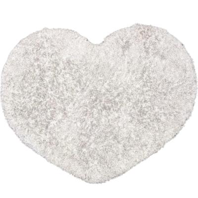 Perlarara Tappeto Bagno Nuvola 55X70 Cm In Cotone Fumo