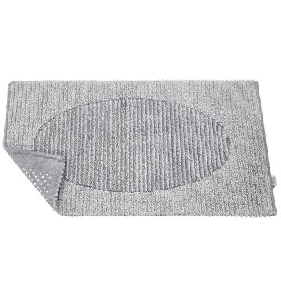 Perlarara Tappeto Bagno Noah 65X130 Cm In Cotone Visone_