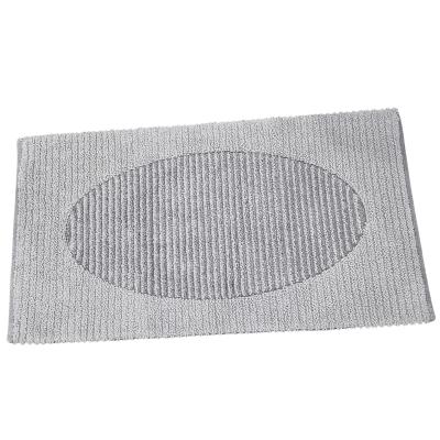 Perlarara Tappeto Bagno Noah 65X130 Cm In Cotone Visone_