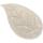 Perlarara Tappeto Bagno Leaf 55X110 Cm In Cotone Lino Leaf