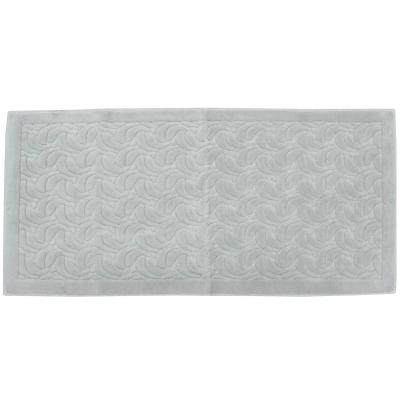 Perlarara Tappeto Bagno Irina 60X100 Cm In Cotone Grigio Irina_