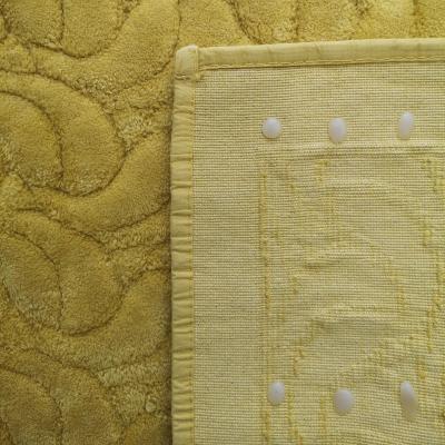 Perlarara Tappeto Bagno Irina 50X60 Cm In Cotone Ocra Irina_