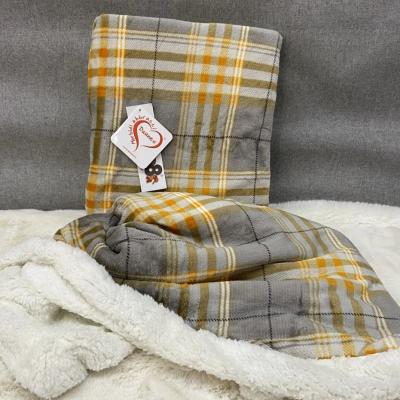 Daunex Plaid in Pile 130x160 cm Boston Arancio_