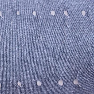 Perlarara Tappeto Bagno Glamour 65X100 Cm In Cotone Blu Glamour_