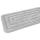 Perlarara Tappeto Bagno Four 55X110 Cm In Cotone Grigio Four